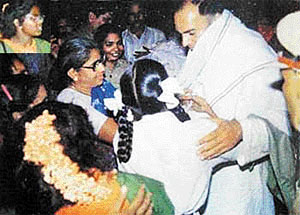 1991  Assassination of Rajiv Gandhi - By a LTTE Suicide Bomber in Sriperumbudur near Chennai in Tamil Nadu during the election campaign.